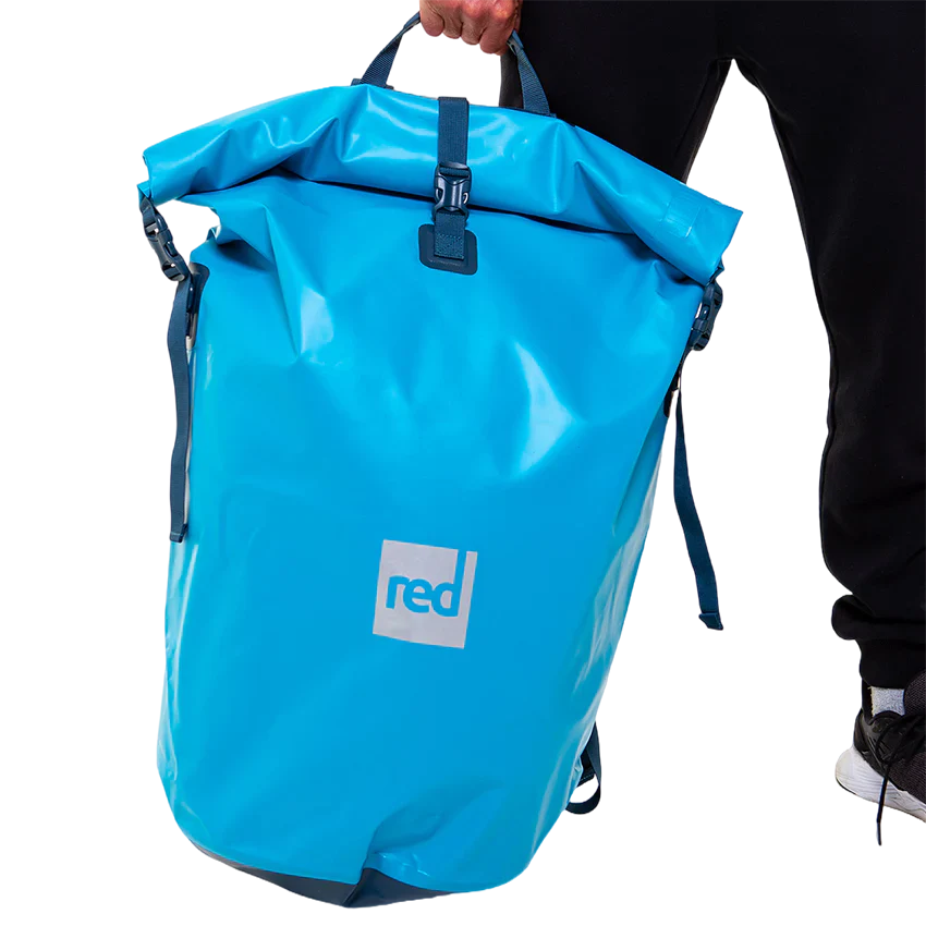 Red Paddle Waterproof Roll Top Dry Bag Backpack — detail | Red Paddle NZ