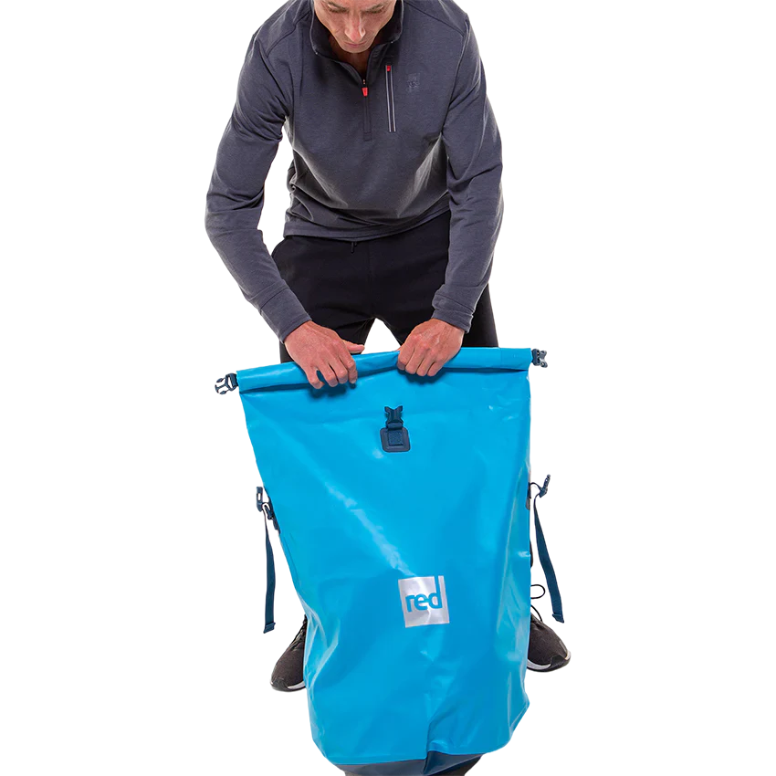 Red Paddle Waterproof Roll Top Dry Bag Backpack — detail | Red Paddle NZ