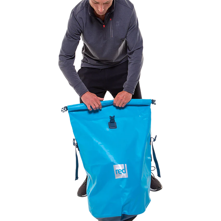 Red Paddle Waterproof Roll Top Dry Bag Backpack — detail | Red Paddle NZ