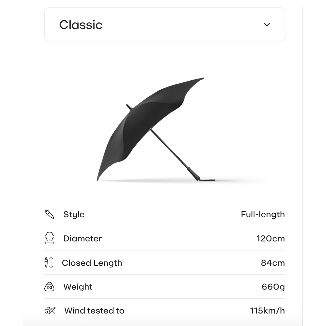 BLUNT Classic Umbrella
