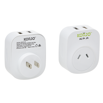 USB A+C & Power Adaptor for Japan