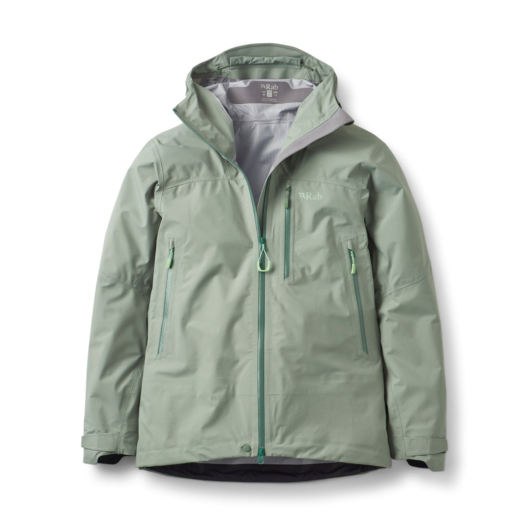 Rab Womens Firewall Mountain Waterproof Jacket — detail | Rab NZ
