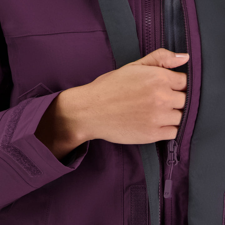 Womens Peak XV Hard Rain Jacket