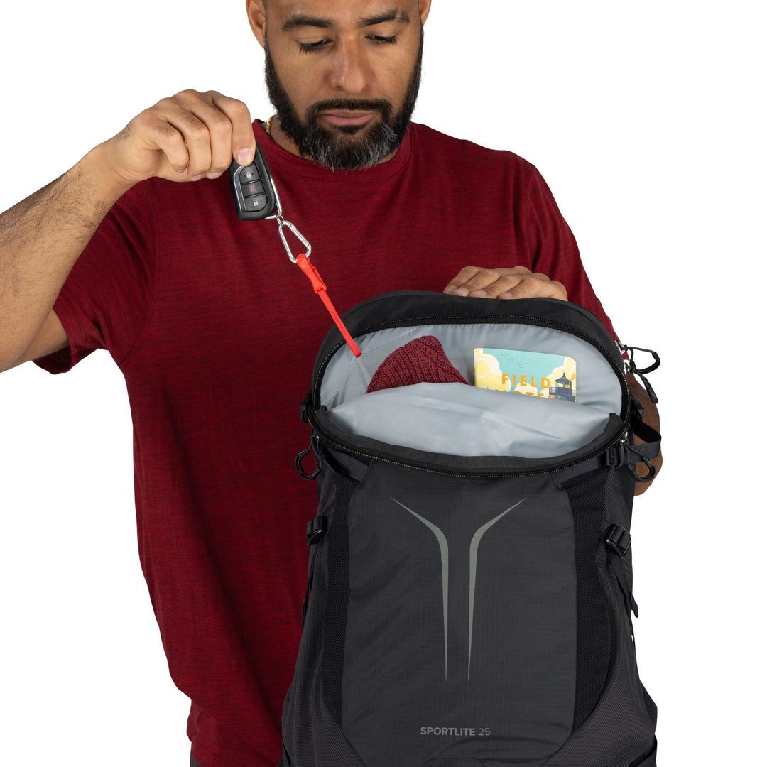Osprey Sportlite 25 – dual-zip middle compartment
