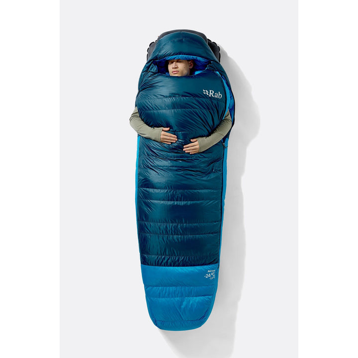 Rab Ascent Down Sleeping Bag (-18°C) — detail | Rab NZ