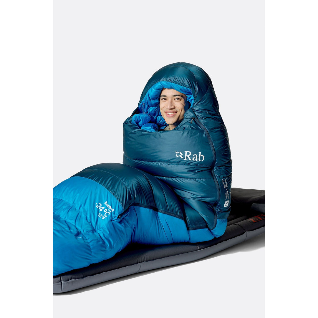 Rab Ascent Down Sleeping Bag (-18°C) — detail | Rab NZ
