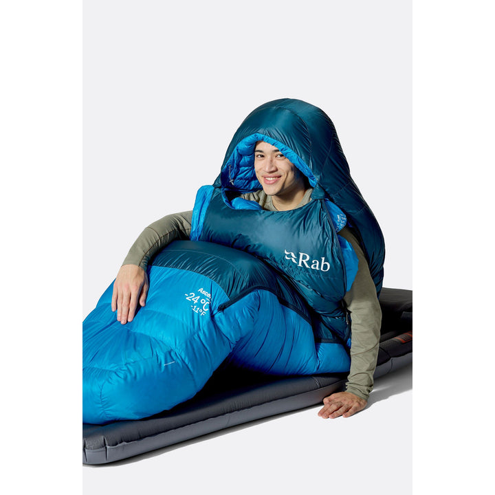 Rab Ascent Down Sleeping Bag (-18°C) — detail | Rab NZ