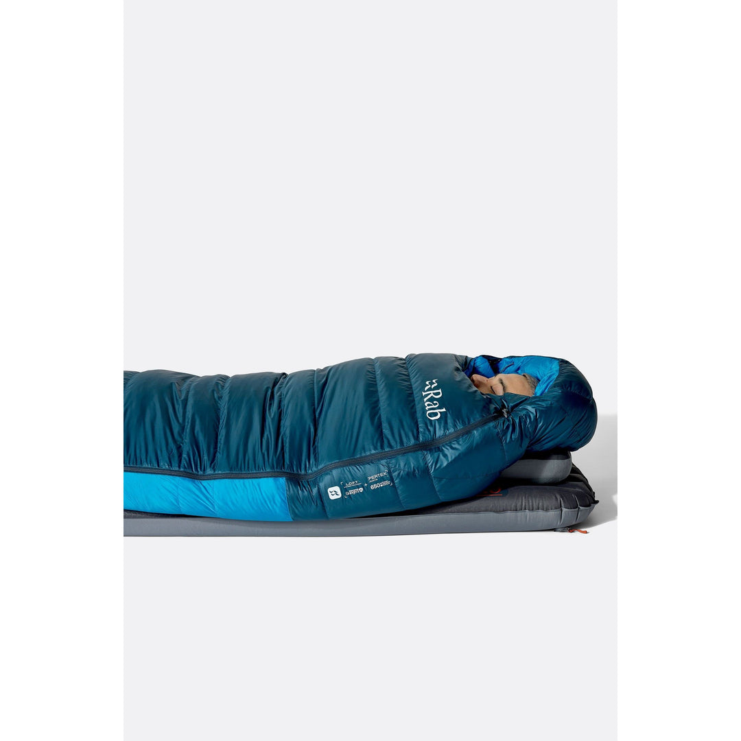 Rab Ascent Down Sleeping Bag (-18°C) — detail | Rab NZ