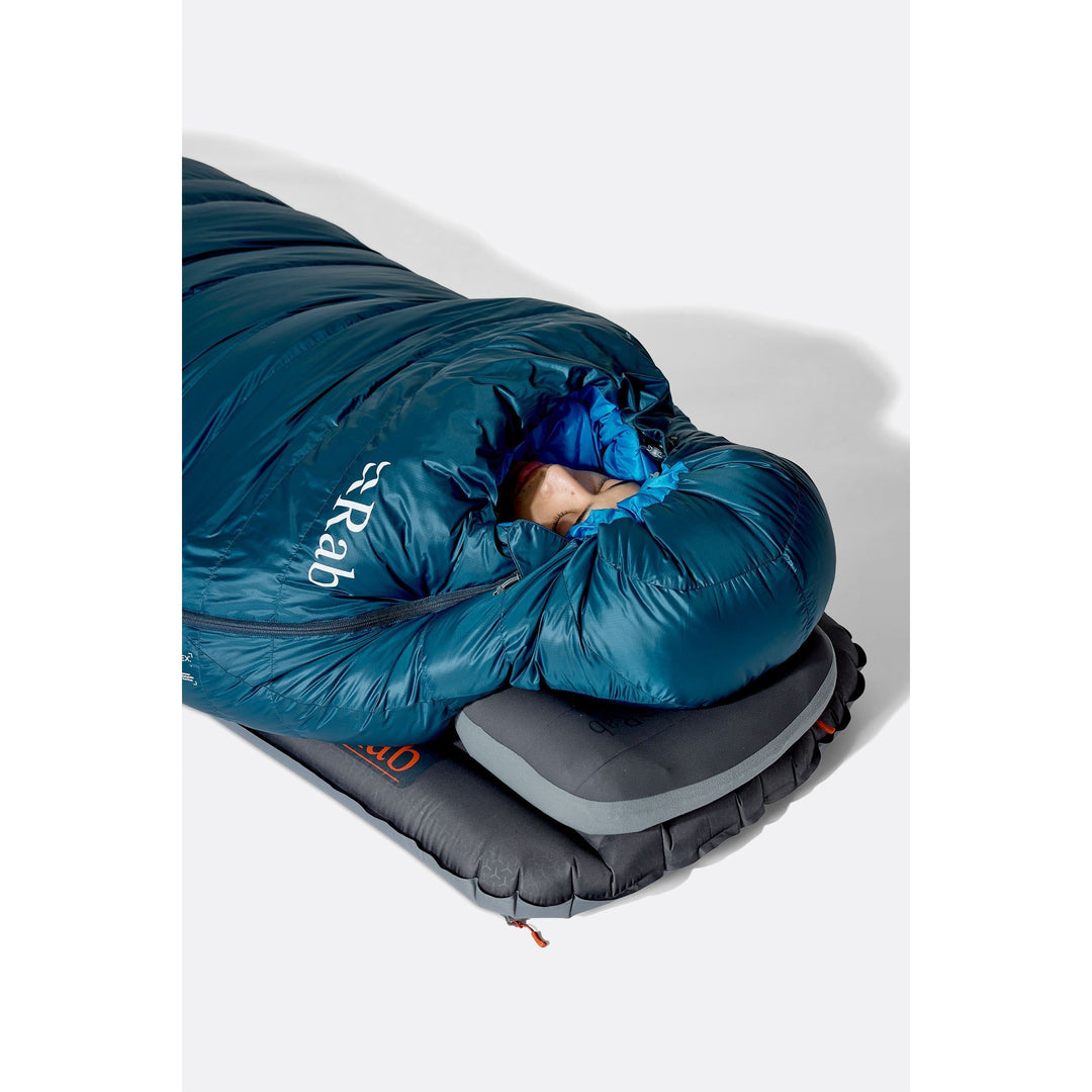 Rab Ascent Down Sleeping Bag (-18°C) — detail | Rab NZ