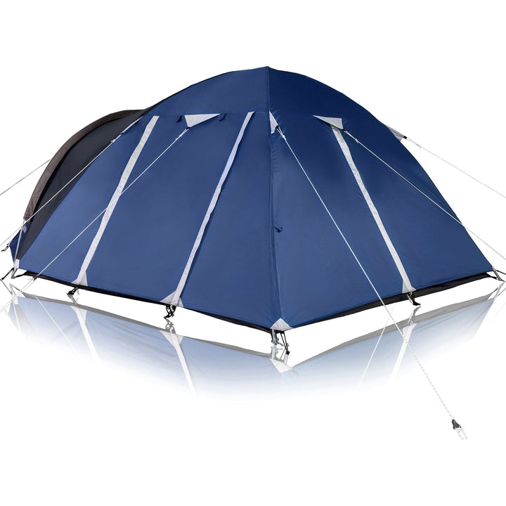 Discovery 3V Tent – rear view with door closed