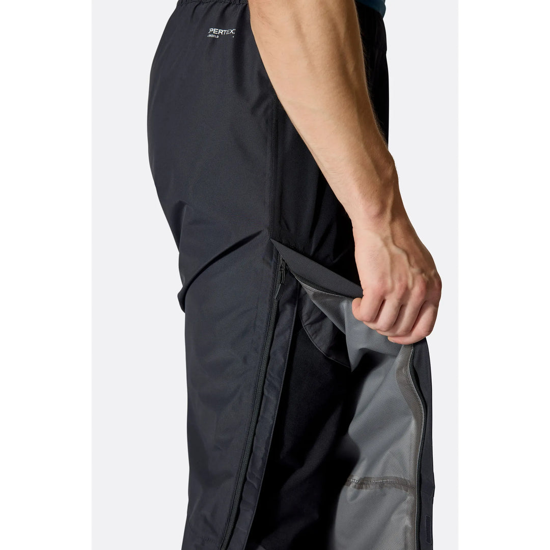 Rab Mens Downpour Pants — detail | Rab NZ
