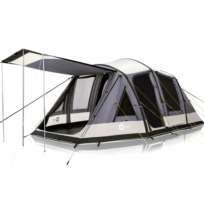 Enterprise 1: Front awning extended on the included poles