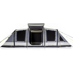 Enterprise 2: Front view of the two-bedroom tent