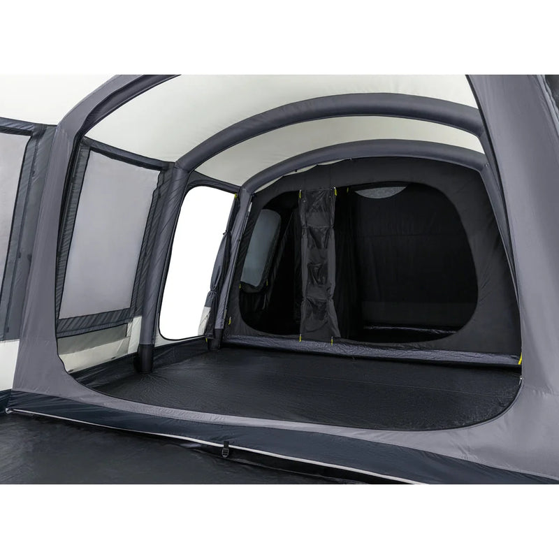 Enterprise Flow: Standing-height living area and blackout bedroom entrance