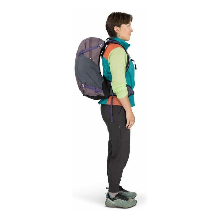 Osprey Hikelite 28 Hiking Backpack - Graphite Purple