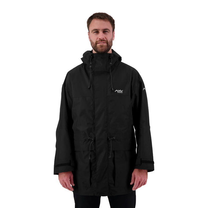 Mens Peak XV Hard Rain Jacket in Black, product photograph 1