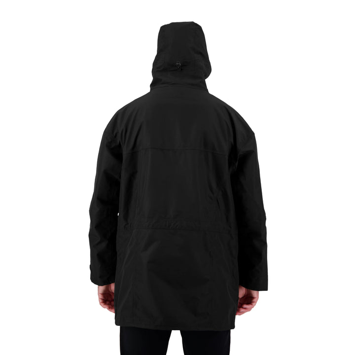 Mens Peak XV Hard Rain Jacket in Black, product photograph 4