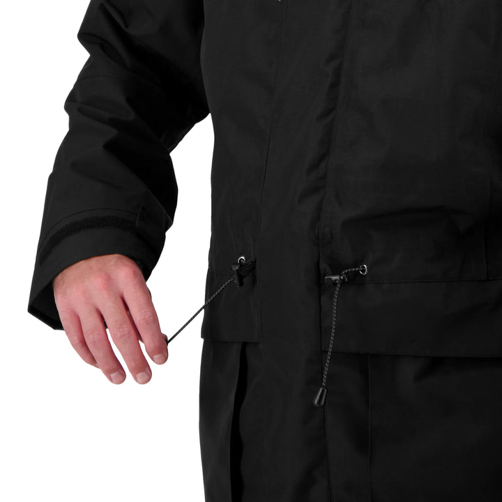 Mens Peak XV Hard Rain Jacket in Black, product photograph 8