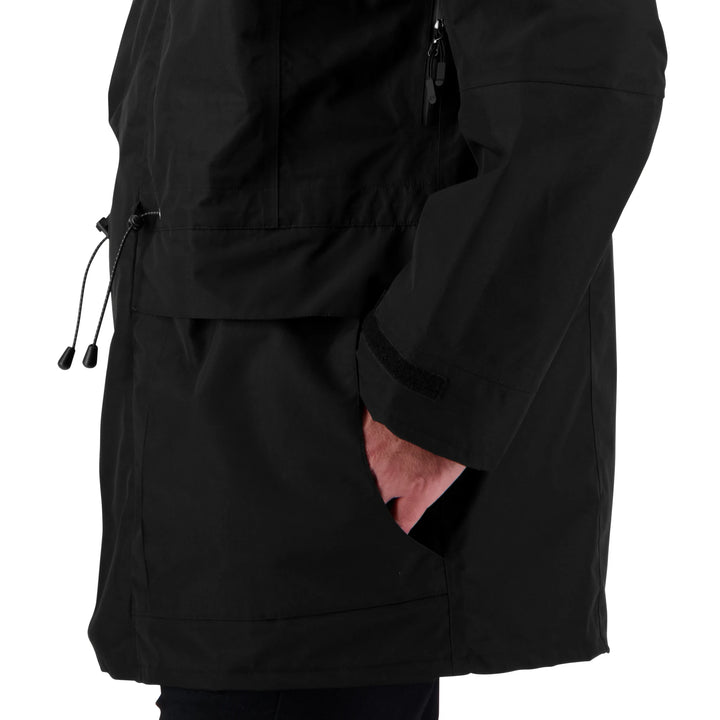 Mens Peak XV Hard Rain Jacket in Black, product photograph 12