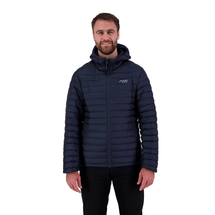 Mens Peak XV Zephyr Down Jacket in Midnight, product photograph 1