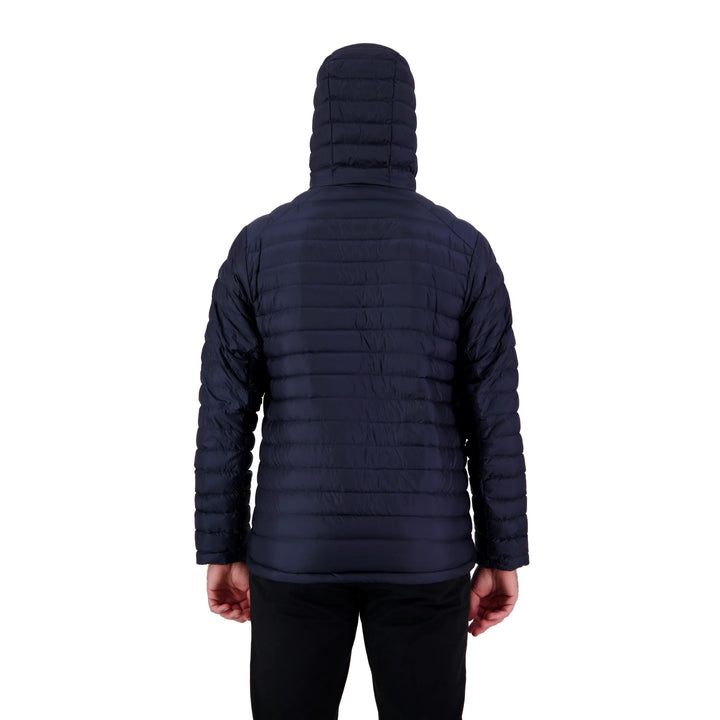 Mens Peak XV Zephyr Down Jacket in Midnight, product photograph 4