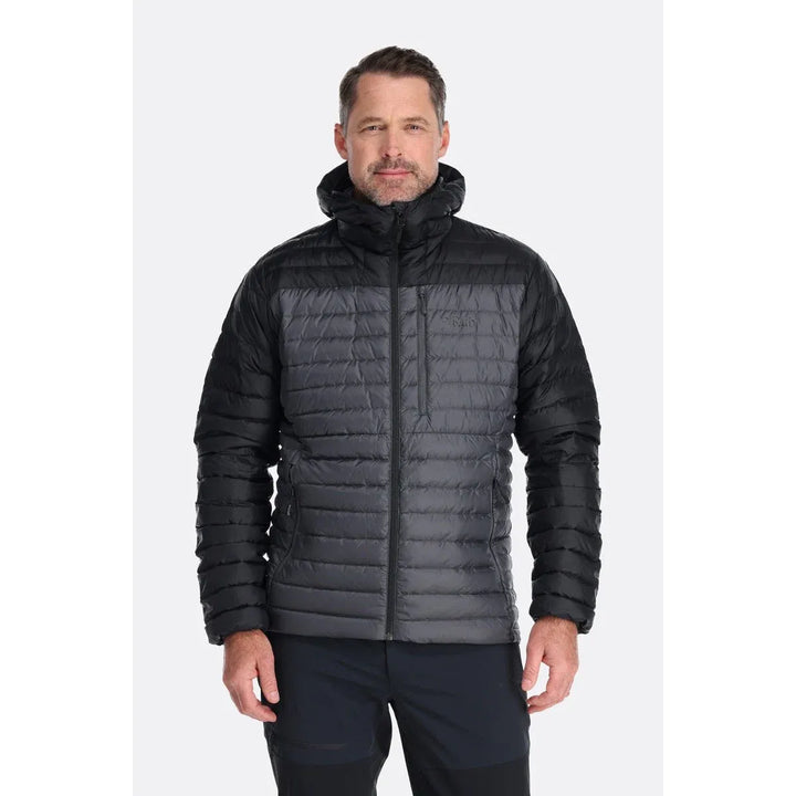 Mens Rab Microlight Alpine Jacket — detail | Rab NZ