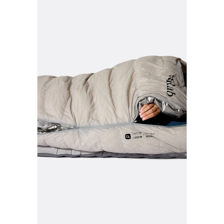 Rab Mythic Down Sleeping Bag (-12°C) — detail | Rab NZ