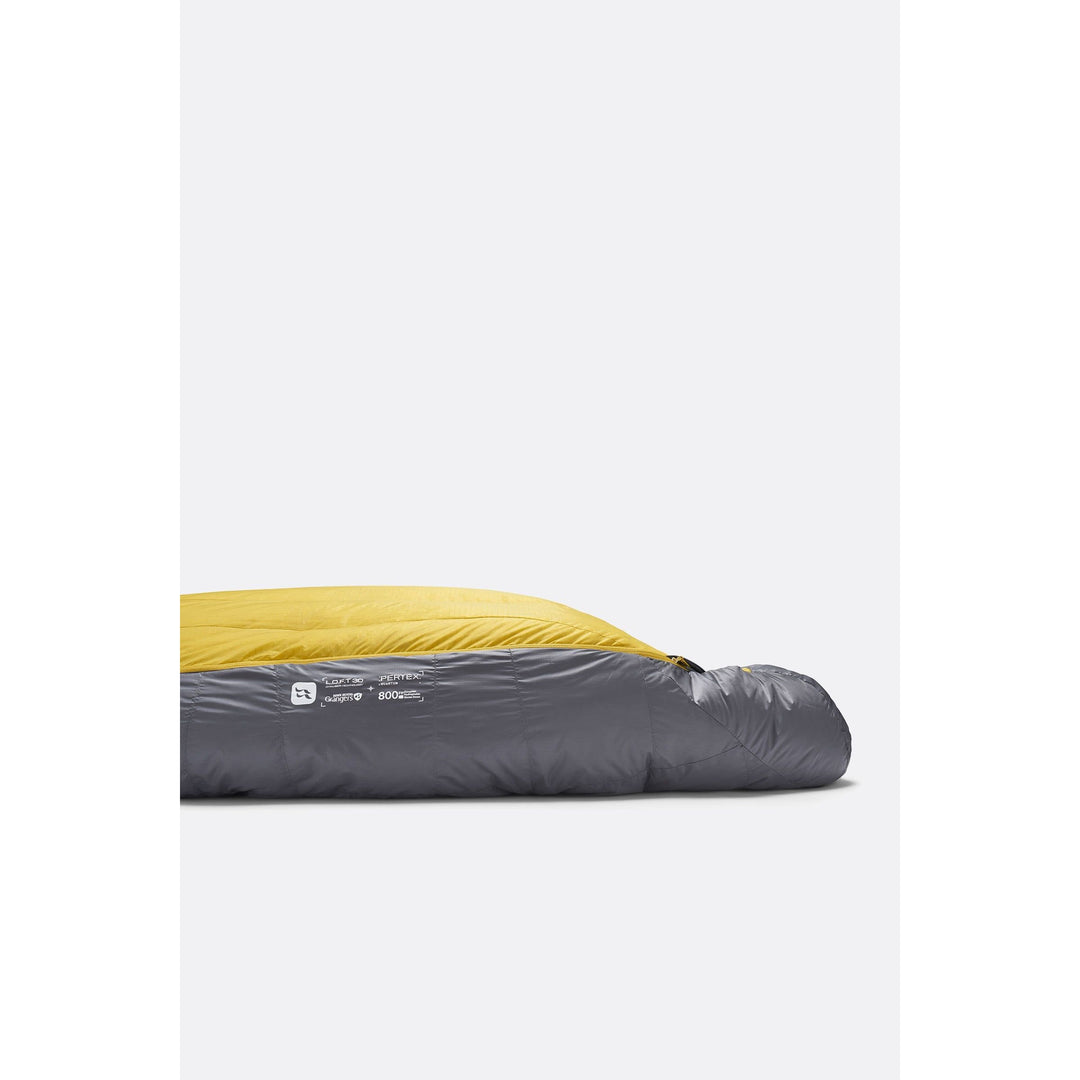 Rab Neutrino Down Sleeping Bag (-18°C) — detail | Rab NZ