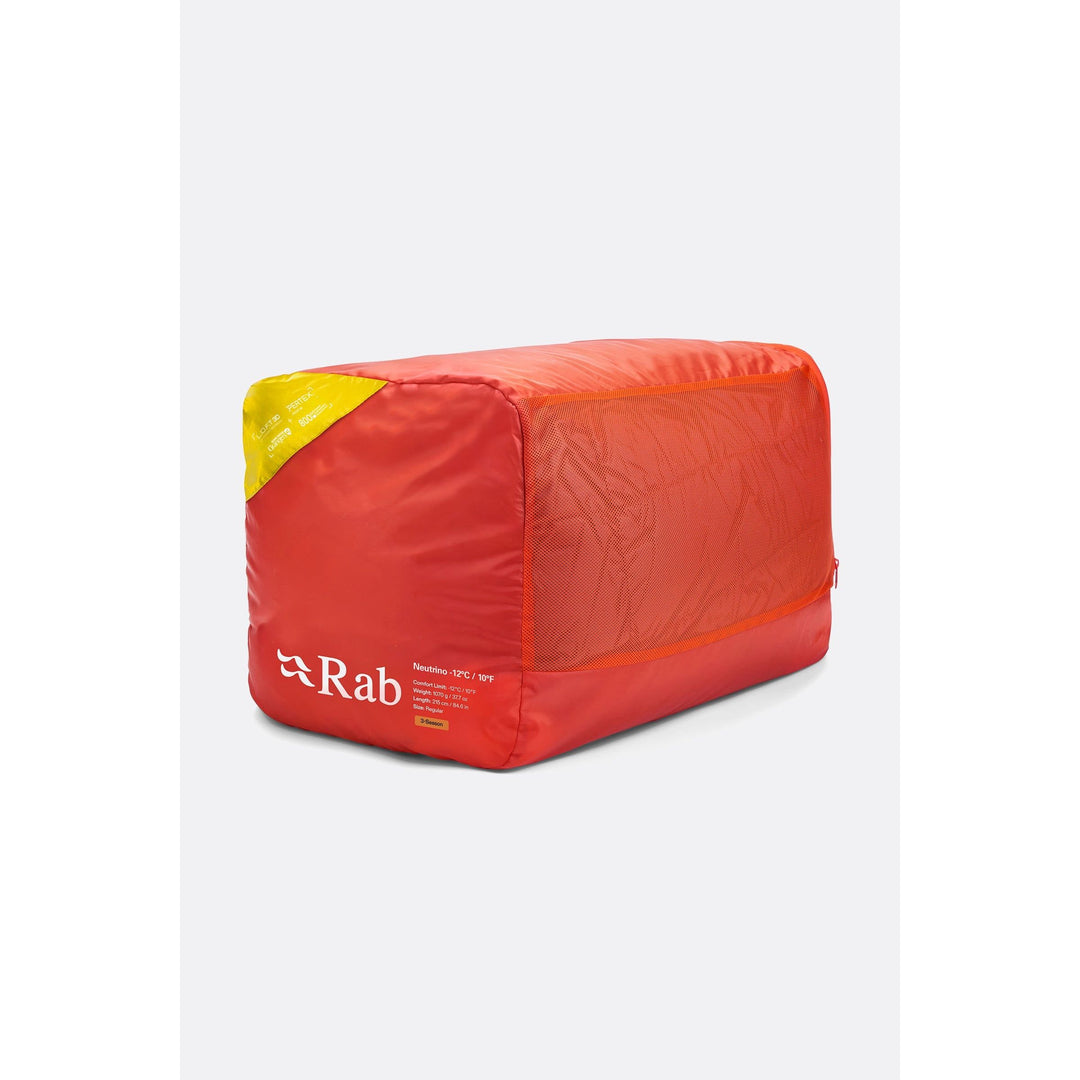 Rab Neutrino Down Sleeping Bag (-18°C) — detail | Rab NZ