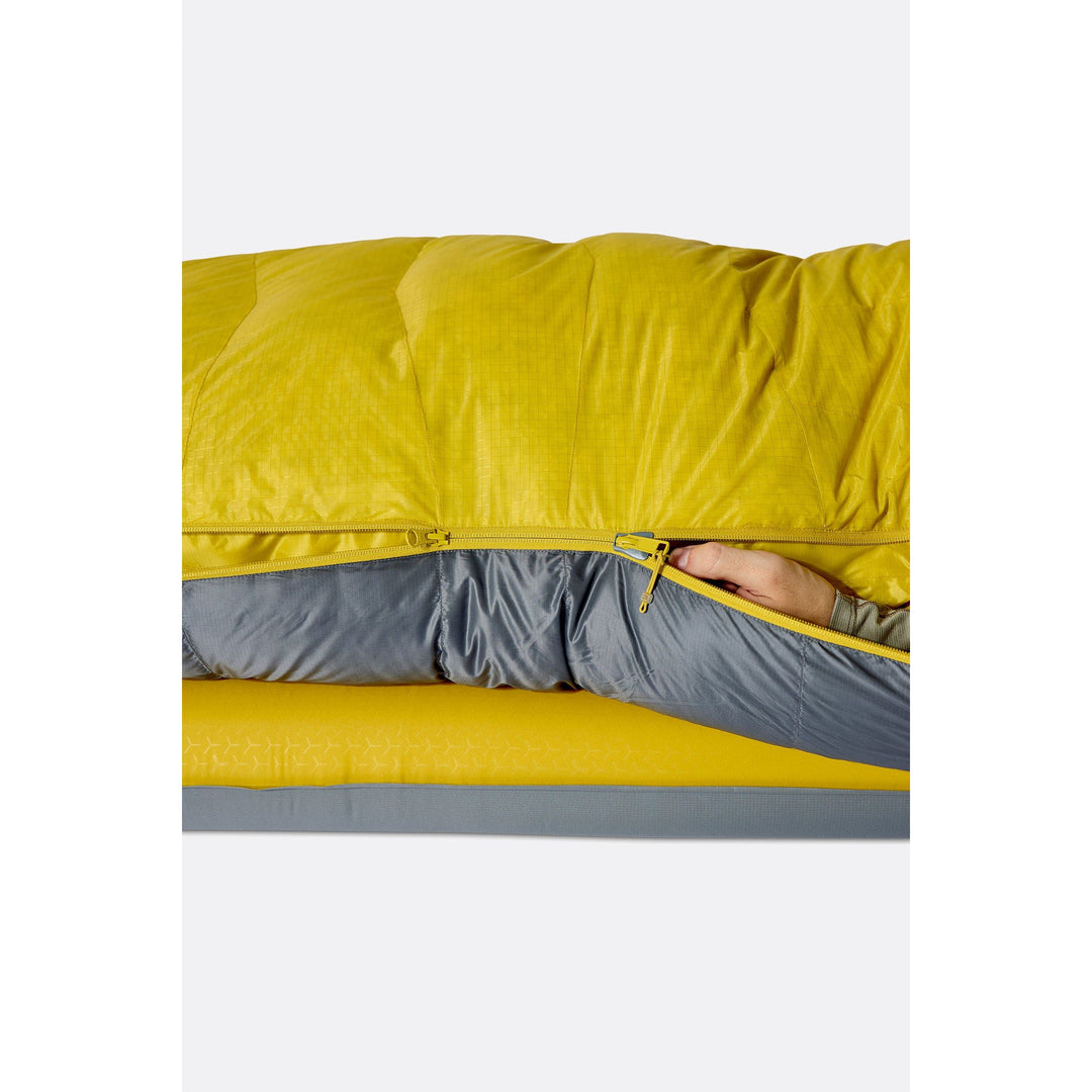 Rab Neutrino Down Sleeping Bag (-18°C) — detail | Rab NZ