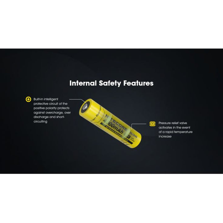 Nitecore NL1840 Spare Battery