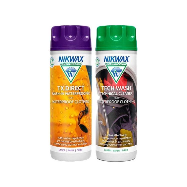 Nikwax Tech Wash 300ml + TX Direct Wash-In 300ml