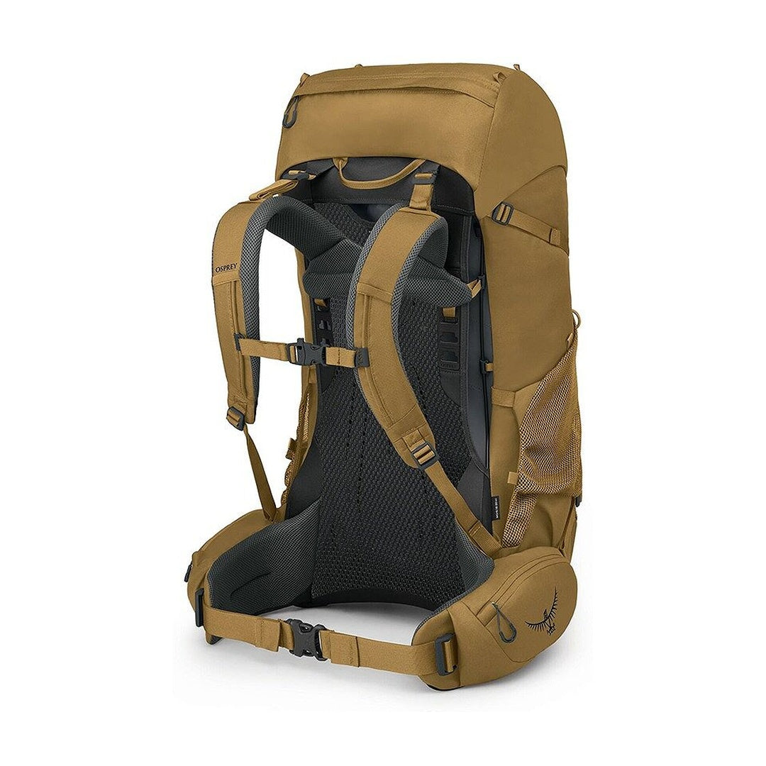 Osprey Rook 65 backpack in Histosol Brown/Rhino Grey – view 2