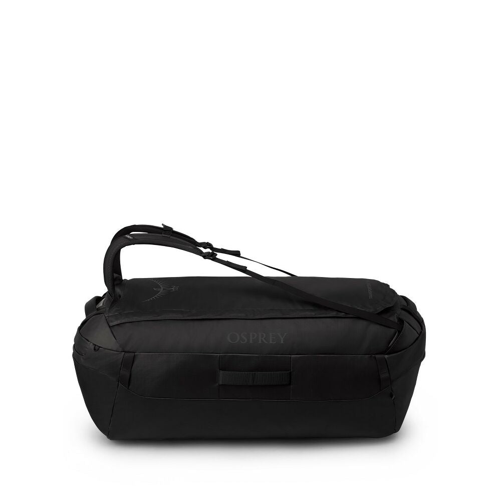 Osprey Transporter Duffel 150 in Raven Black/Black - front view