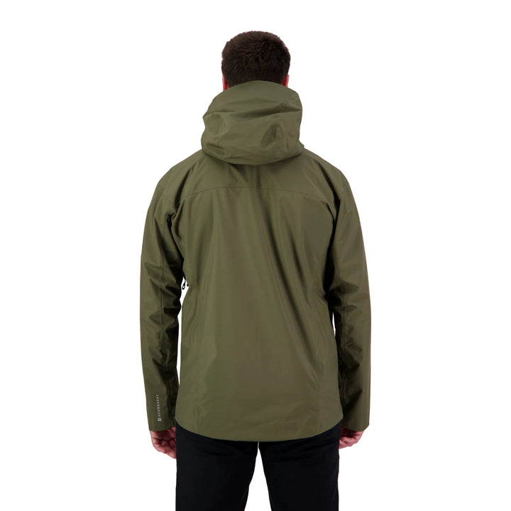 Peak XV Mens Holdsworth Jacket V2 in Army Green, product photograph 3