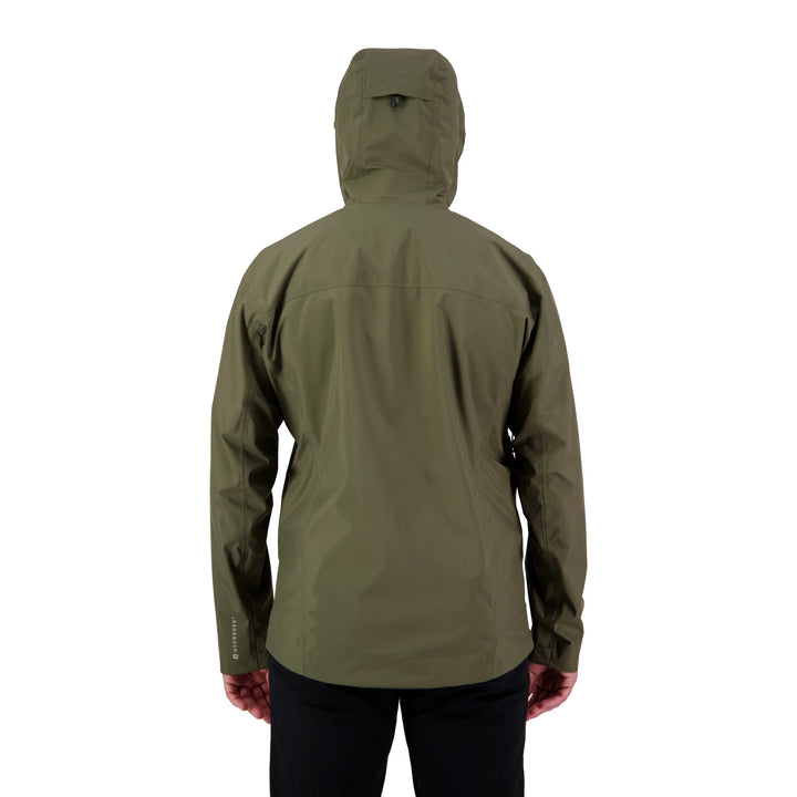 Peak XV Mens Holdsworth Jacket V2 in Army Green, product photograph 9