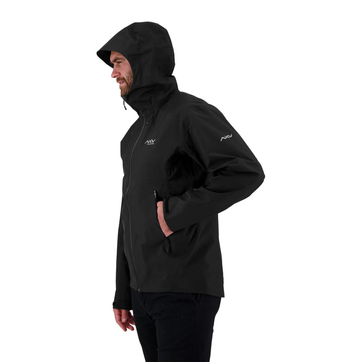 Peak XV Mens Holdsworth Jacket V2 in Black, product photograph 7