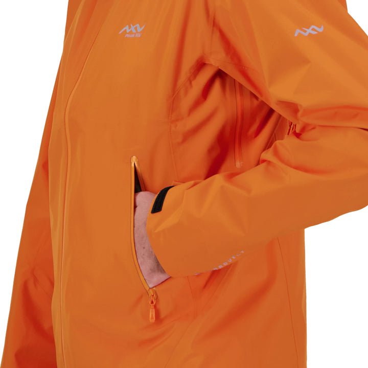 Peak XV Mens Holdsworth Jacket V2 in Blaze Orange, product photograph 4