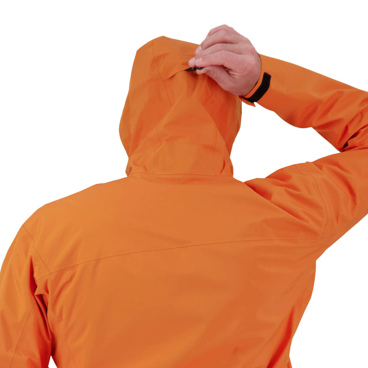 Peak XV Mens Holdsworth Jacket V2 in Blaze Orange, product photograph 11