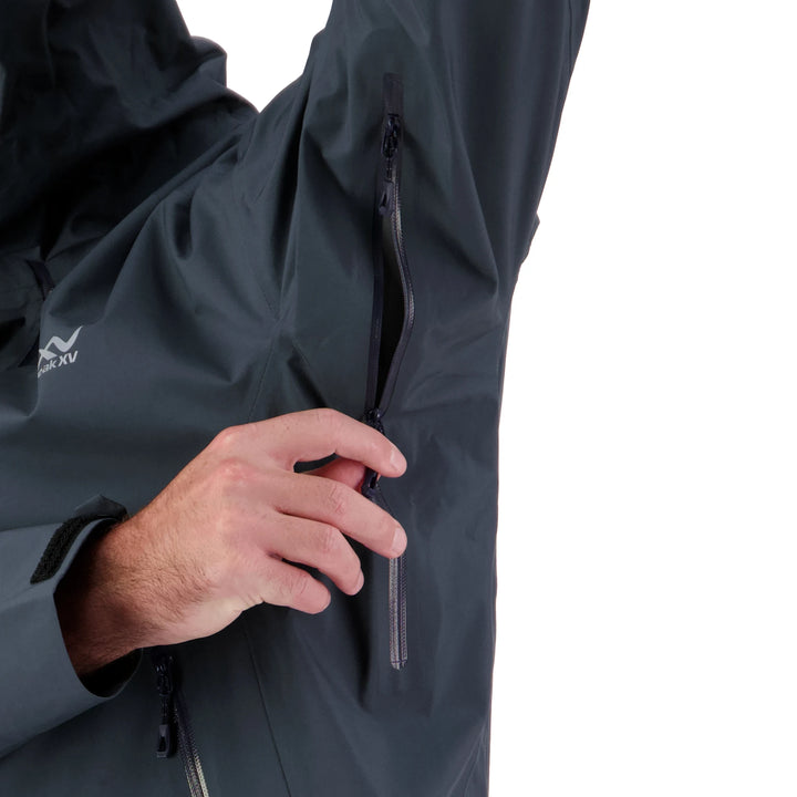 Peak XV Mens Holdsworth Jacket V2 in Midnight, product photograph 6