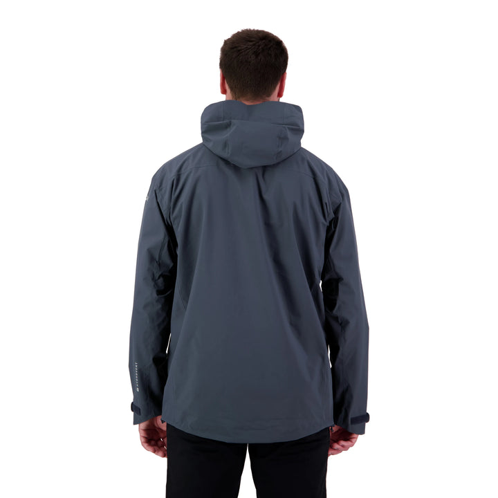 Peak XV Mens Pinnacle Waterproof Jacket in Midnight, product photograph 3
