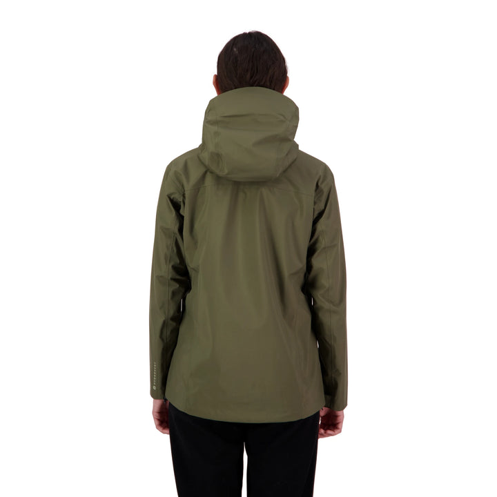 Peak XV Womens Holdsworth Jacket V2 in Army Green, product photograph 3