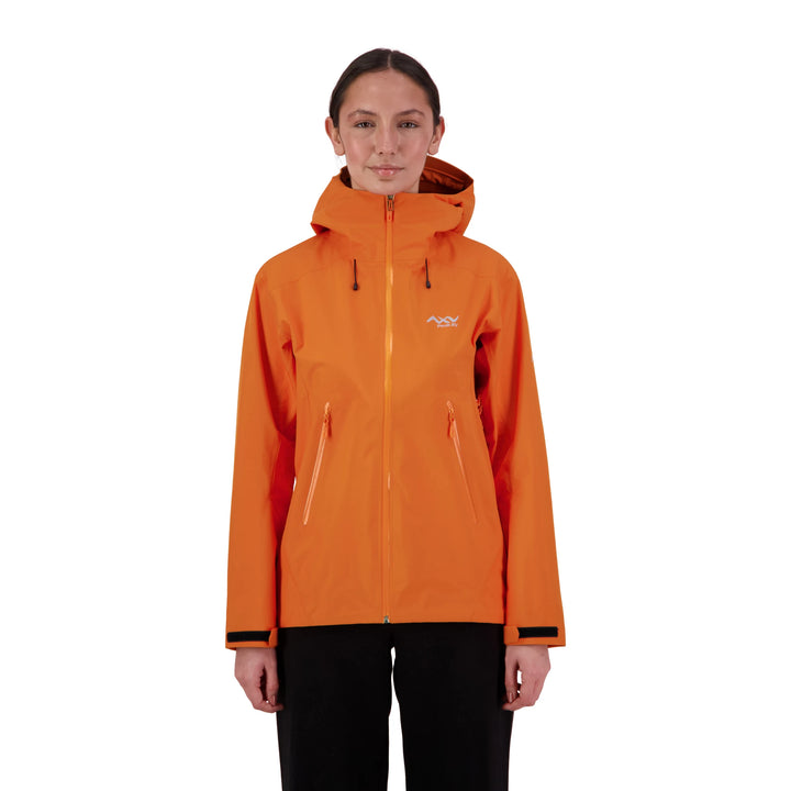 Peak XV Womens Holdsworth Jacket V2 in Blaze Orange, product photograph 2