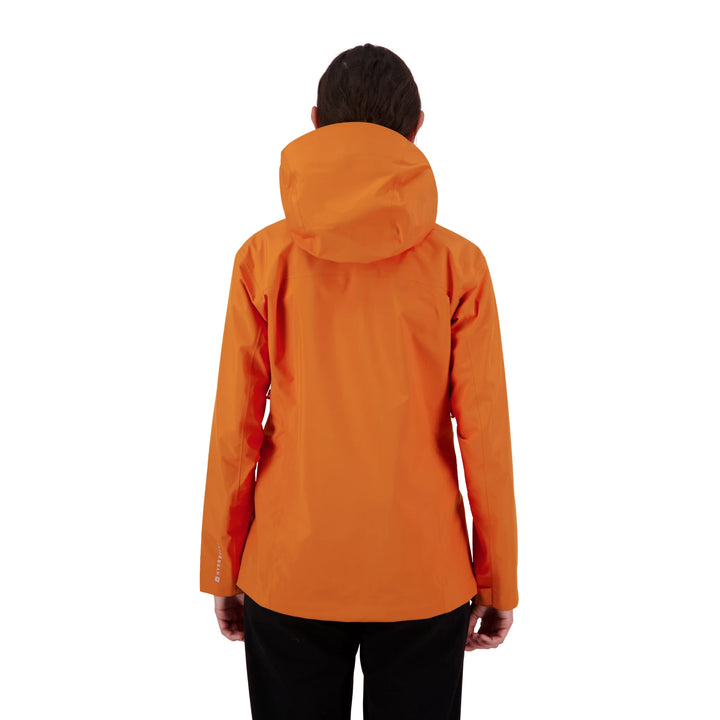 Peak XV Womens Holdsworth Jacket V2 in Blaze Orange, product photograph 4