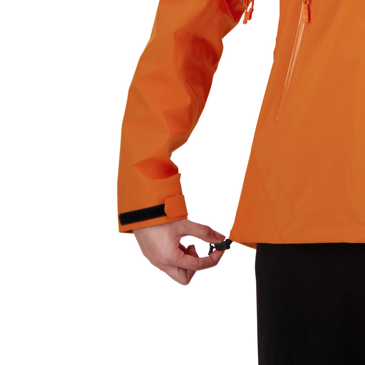 Peak XV Womens Holdsworth Jacket V2 in Blaze Orange, product photograph 9
