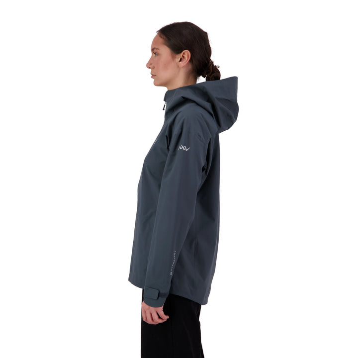 Peak XV Womens Pinnacle Waterproof Jacket in Midnight, product photograph 2