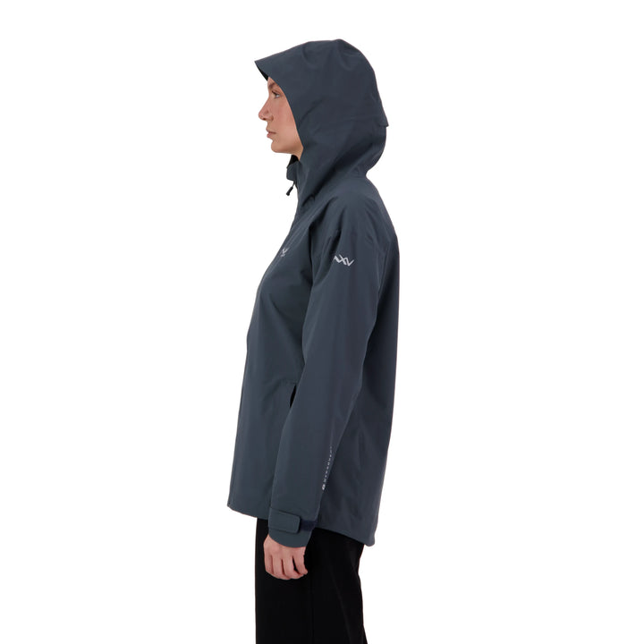 Peak XV Womens Pinnacle Waterproof Jacket in Midnight, product photograph 5