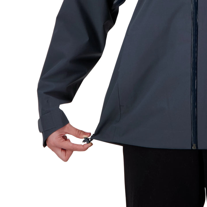 Peak XV Womens Pinnacle Waterproof Jacket in Midnight, product photograph 10