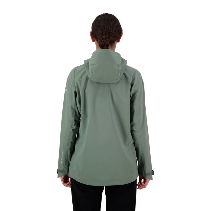 Peak XV Womens Pinnacle Waterproof Jacket in Mint, product photograph 3