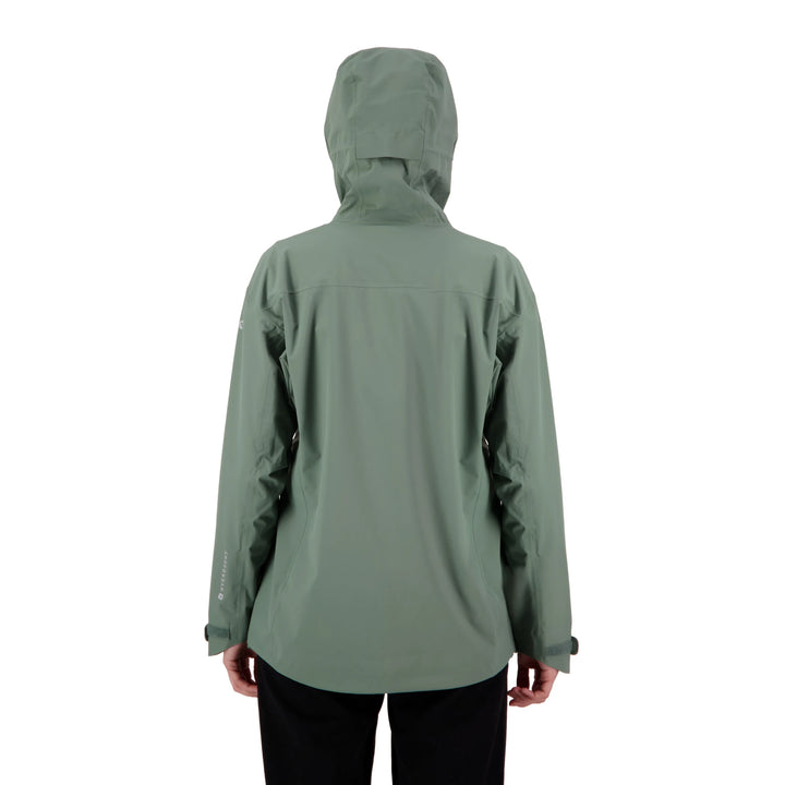 Peak XV Womens Pinnacle Waterproof Jacket in Mint, product photograph 4